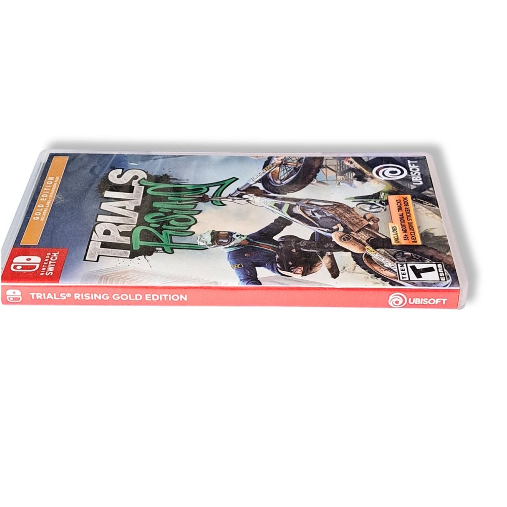 Ubisoft Trials Rising Gold Edition Nintendo Switch Game Expansion Pass Stickers - Picture 3 of 4